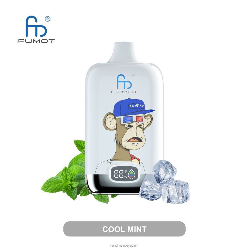 4LP42P10 Fumot Original RandM Digital Box 12000 バッテリーと液体ディスプレイ VAPE デバイス アイスポップ - Tornado Vape Flavours