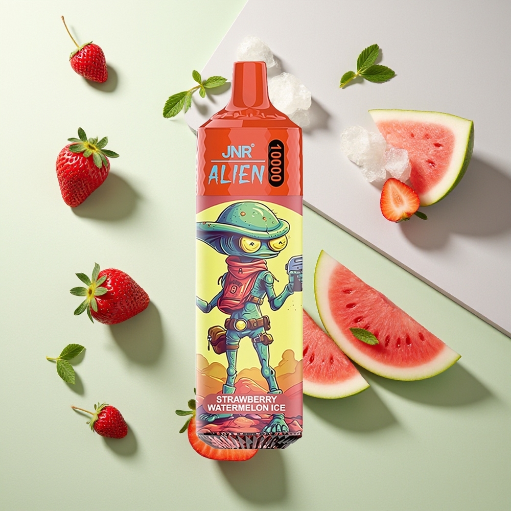 JNR Alien 10000 Puffs ストロベリーウォーターメロンアイス Type-C