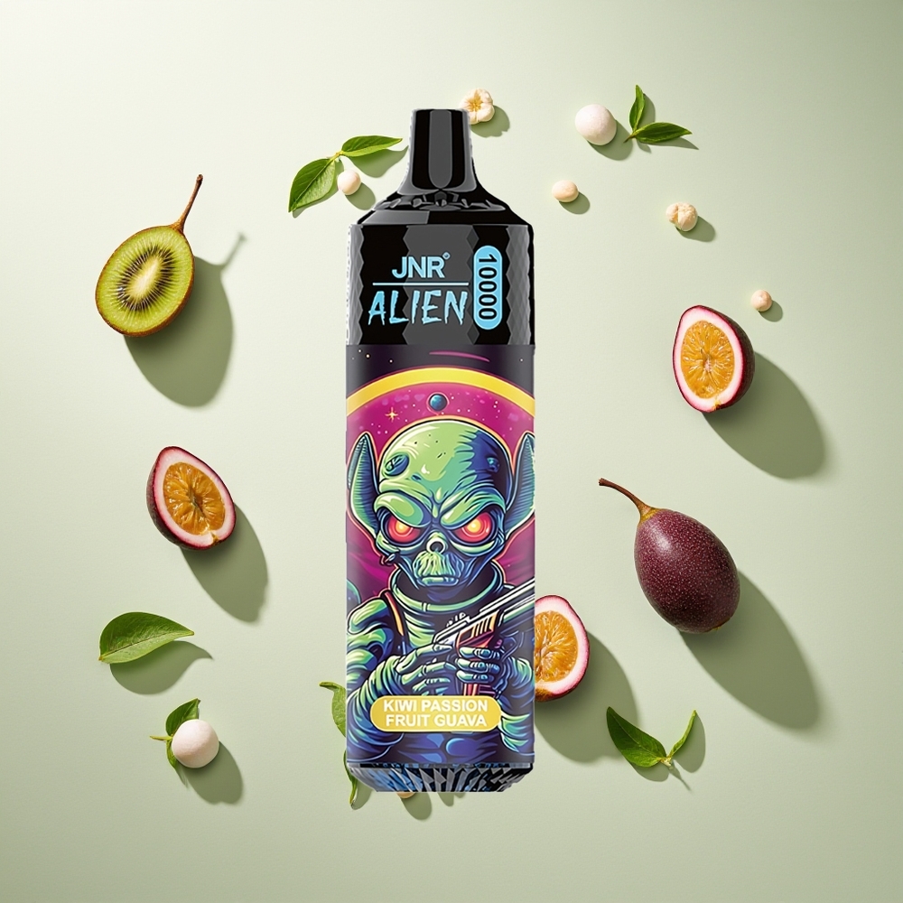 JNR Alien 10000パフ キウイパッションフルーツグアバ Type-Cクイックチャージ