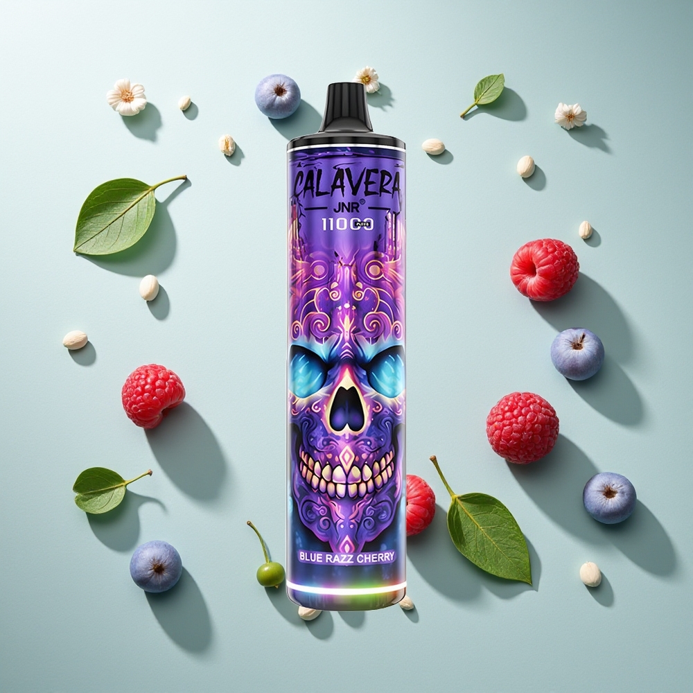 JNR Calavera 11000パフ ブルーレズチェリー 850mAh