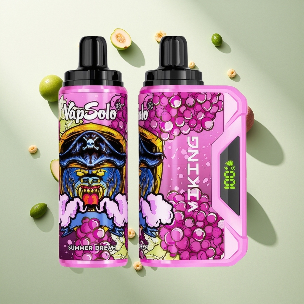 VapSolo VIKING 12000パフ 夏の夢 22ml