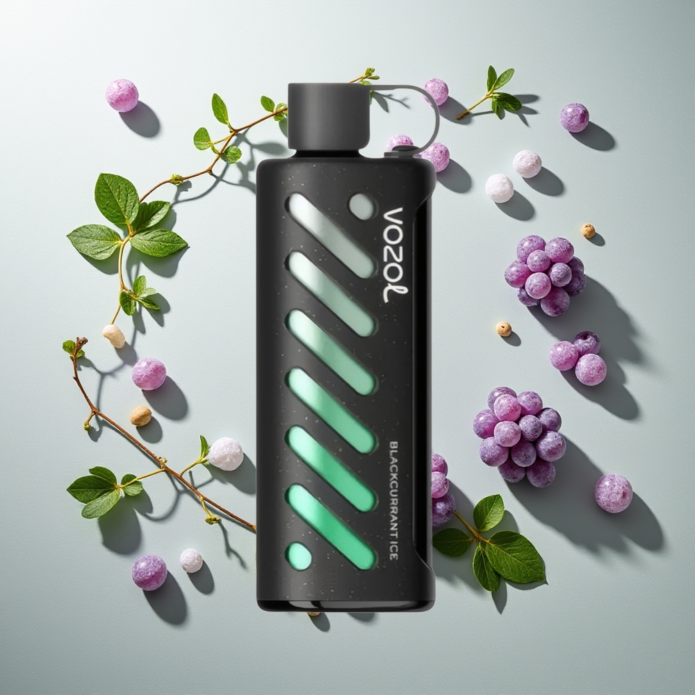 VOZOL Gear Shisha 25000パフ ブラックカラントアイス S.i.L.C Tech