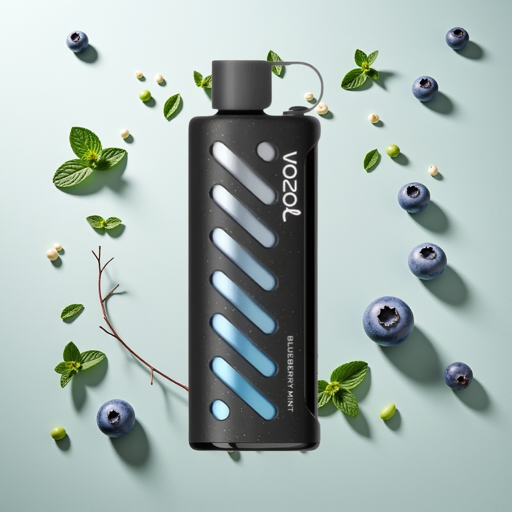 VOZOL Gear Shisha 25000パフ ブルーベリーミント S.i.L.C Tech